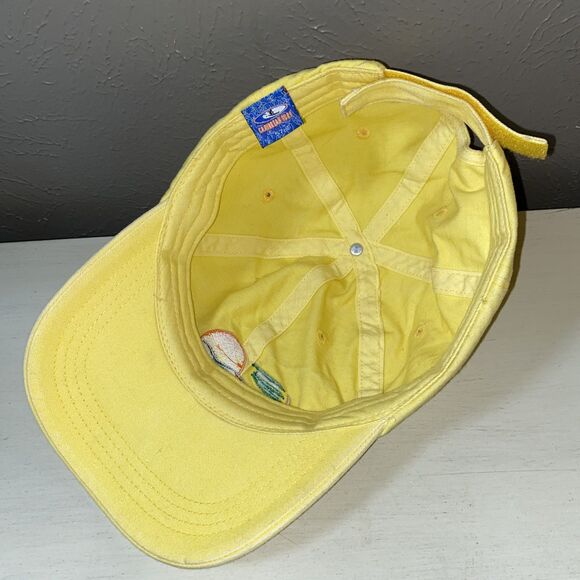 Yellow Cancun Hat Cap Adjustable - Picture 5 of 6